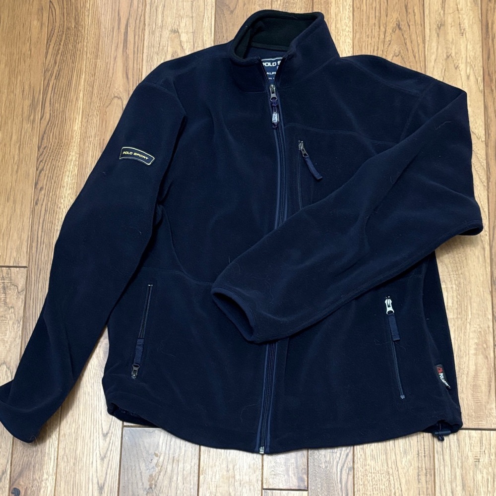 Polo Ralph Lauren Men's Navy Fleece Jacket